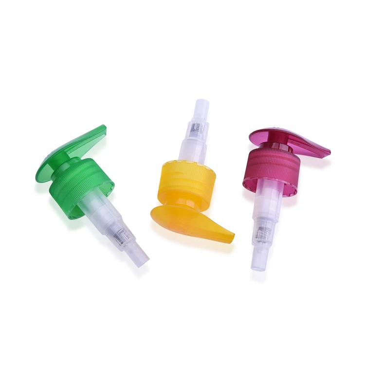 Wholesale free sample 28mm shampoo pump,custom plastic 28/410 lotion pump dispenser