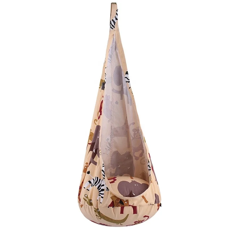 Colorful Garden Furniture Swing Chair Indoor Outdoor Hanging  Swing Children Hammock