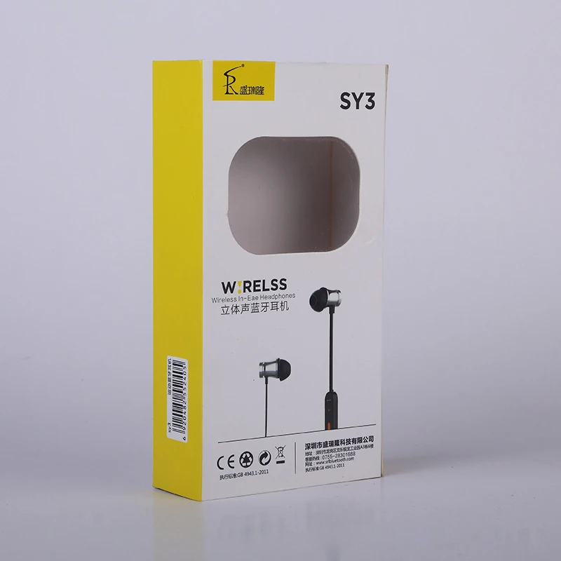 Custom Printing Cardboard Wireless Earphone Camera Sliding Drawer Paper box Packaging Box for Electronic Products