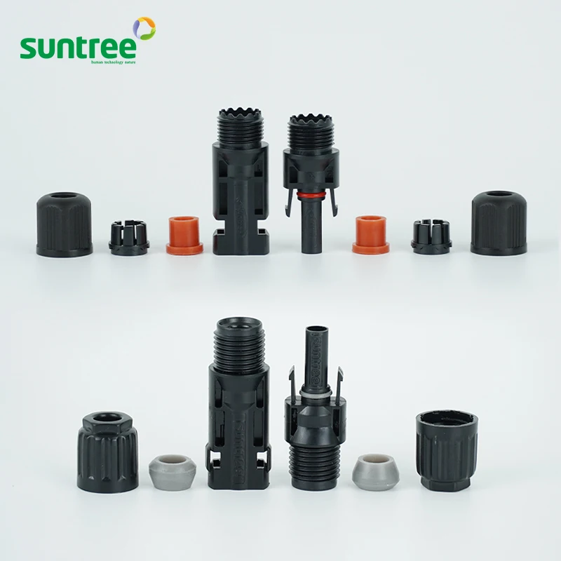 DC водонепроницаемый кабель солнечной энергии медные разъемы до В постоянного тока