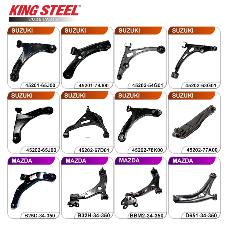  Kingsteel детали для автомобильной подвески задний передний нижний верхний рычаг управления Toyota Hiace Hilux Mitsubishi l200 Hyundai Mazda