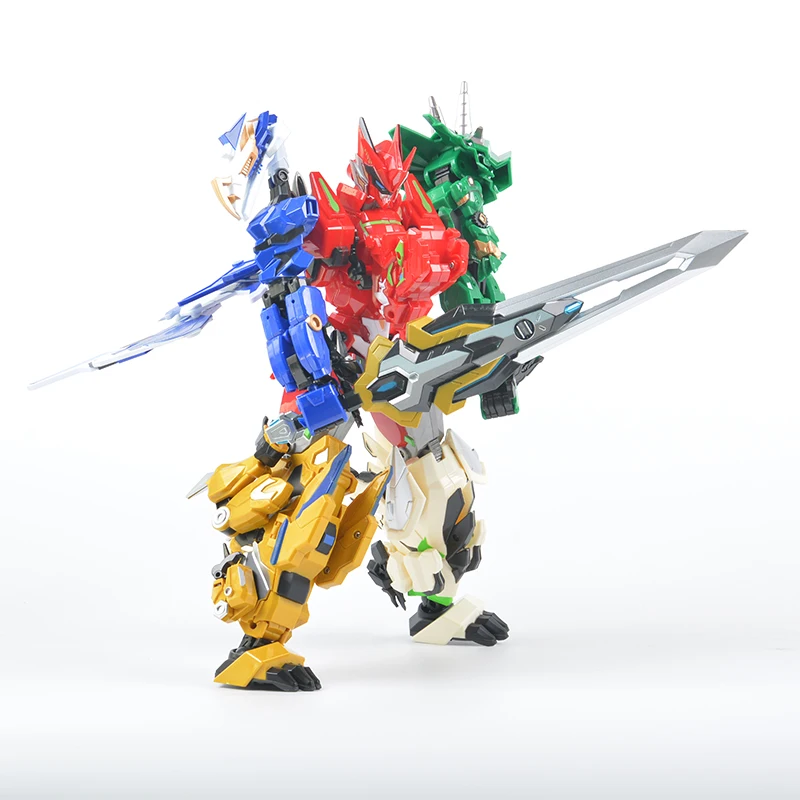 transformation movice 5 in1 Ultimate Dragon Force  Deformed collection  robot dinosaur kids toys gift in stock