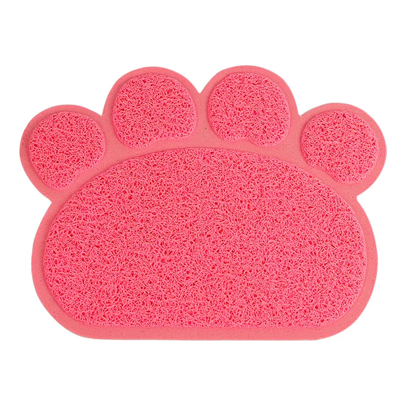 New pet supplies Cat litter mat foot mat silk ring mat pet supplies cat supplies PVC blanket footprint toilet pad