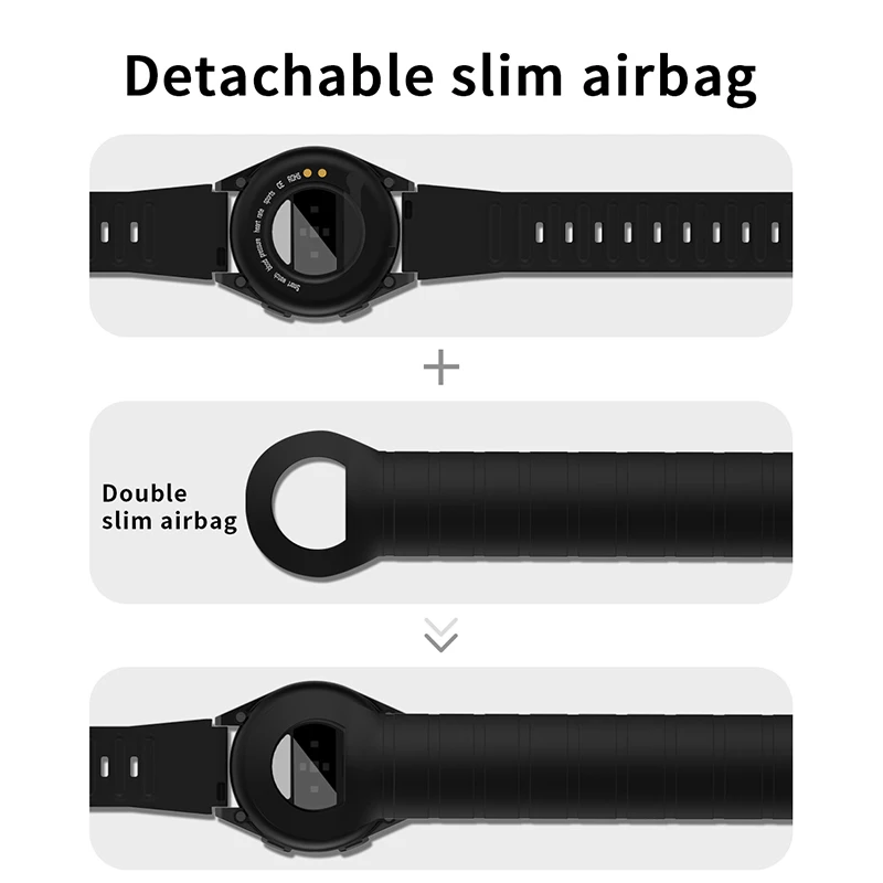 2022 Hi-Q Body Monitor H01 watch Full-time Heart Rate Blood Pressure Sports Fitness Watch