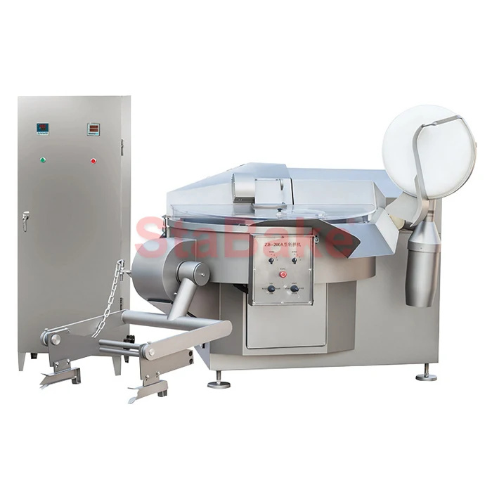 vacuum meat bowl cutter 24 liter meat bowl chopper commercial