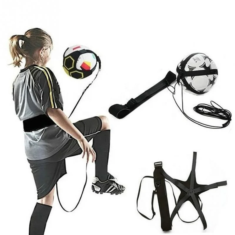 Football Training Adjustable Sports Assistance Soccer Kick Ball Practice Belt Training Equipment