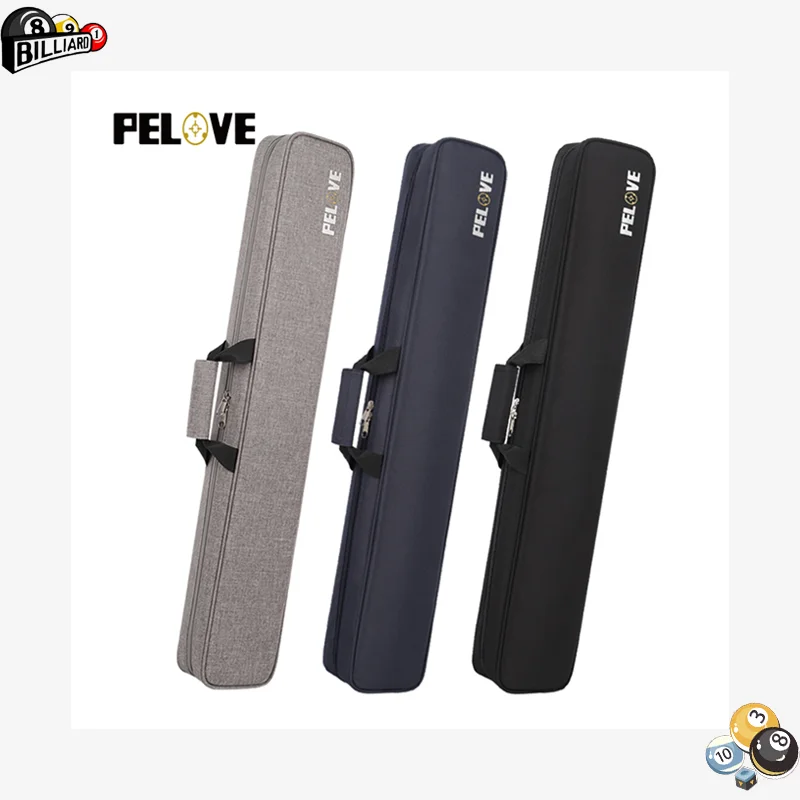 Factory wholesale custom with inner pocket, can be installed billiard accessories , soft pool cue case