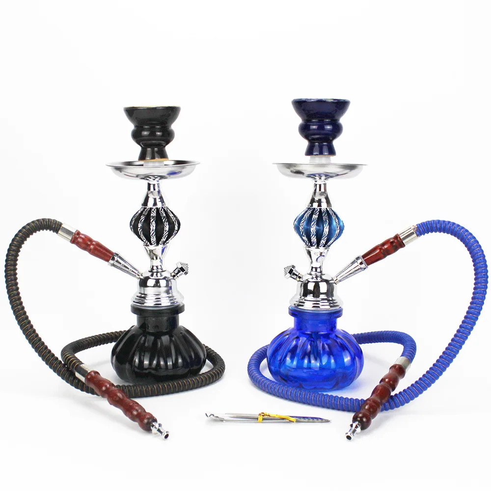 Hot Small Size Iron Hookah Nargila Travel Portable Hookah Pumpkin Shisha