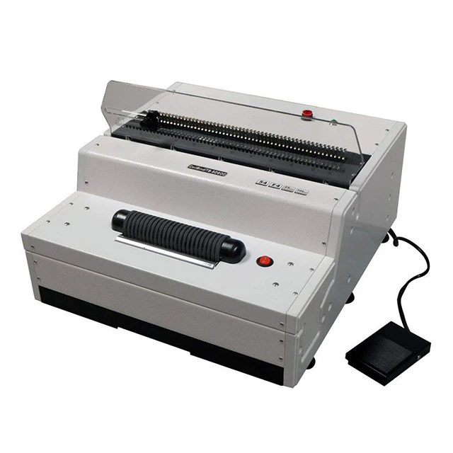 SD600A Custom High Quality Electric Single Loop Wire Binding Machine Coil Binding Machine Binding Machine Spiral