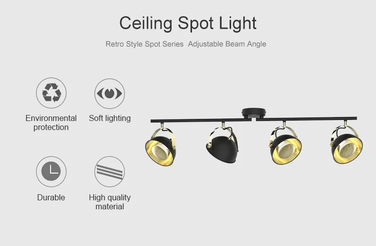  Gallery 30W Adjustable Focusable Ceiling led track