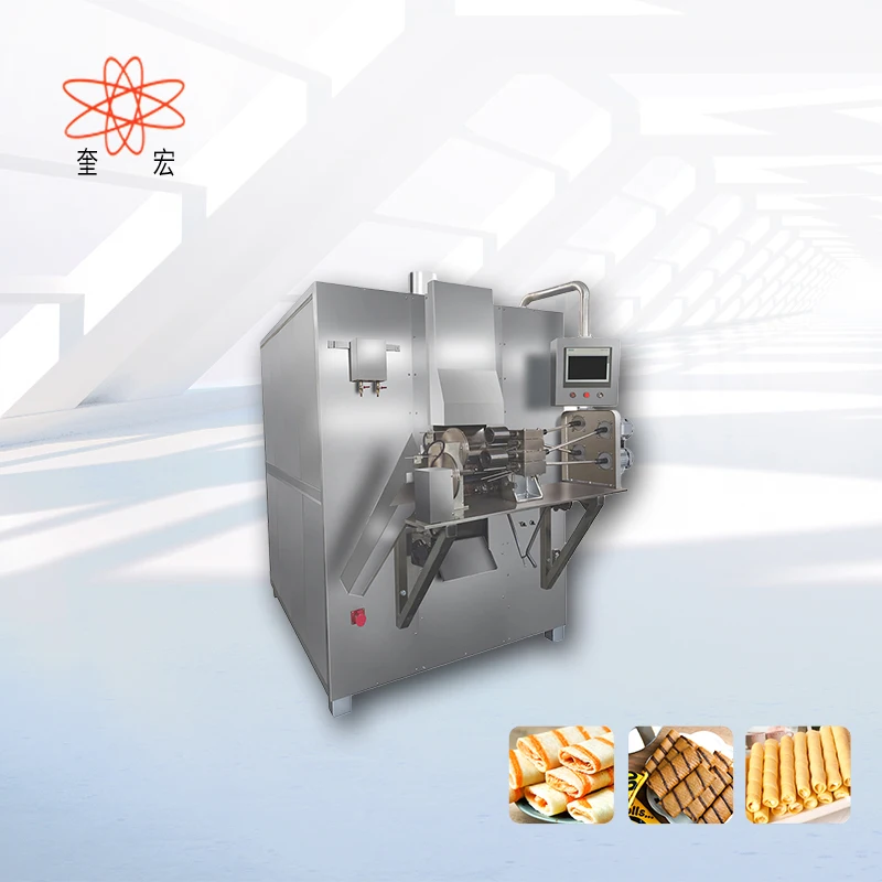 KUIHONG Best-selling Factory Price Snack Automatic Filling egg Roll Machine
