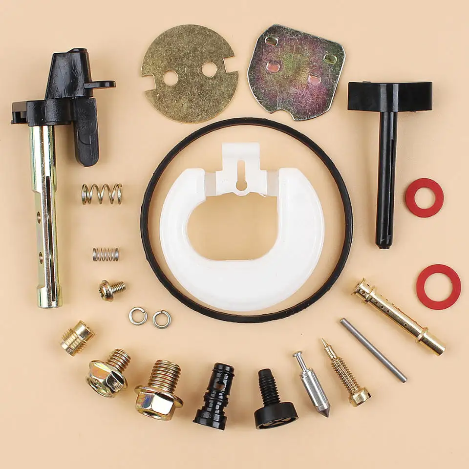 HLIC Quality Carburetor Repair Kit Fit Gx120 Gx200 Gx210 Gx240 Gx270 Gx390 Gx420 Engine Rebuild Kit Replaces for 177 177F 188F