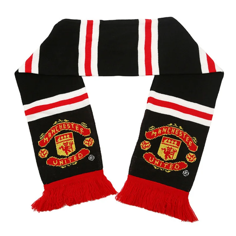 Fashion fans scarf men and women custom jacquard craft winter scarf