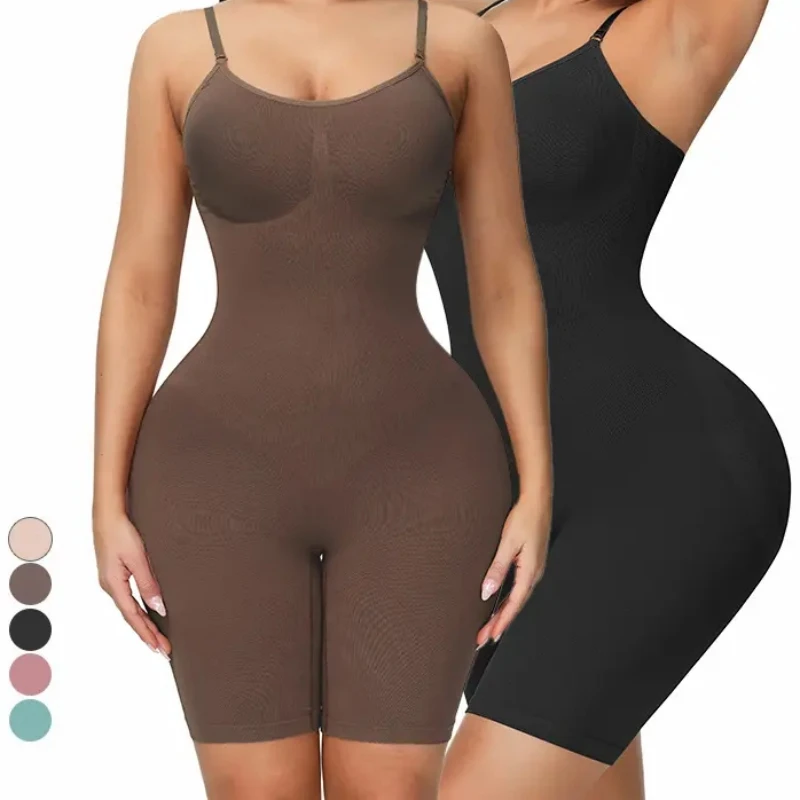 Fahion 2024 Shapewear Women High Compression Bodysuit Sculpting Shapewear Full Body Seamless Shapewear