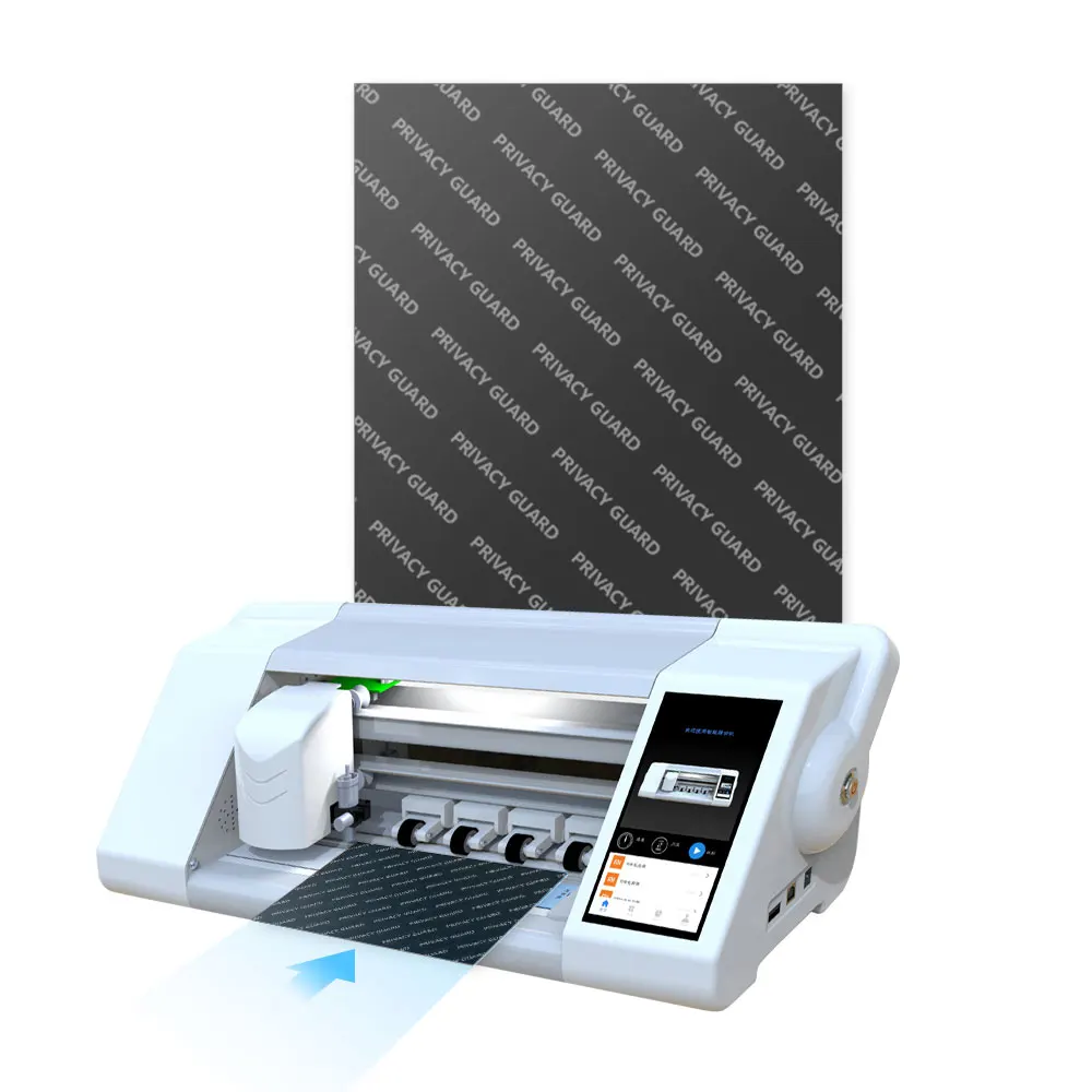 120*180mm Full Screen Coverage Anti Spy Mobile Phone Protector TPU Hydrogel Film Privacy Screen Protector Cutter Machine
