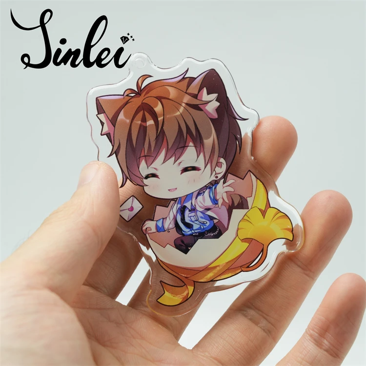 popular customize crystal cut clear acrylic epoxy resin keychain custom printed cheap engraved acrylic charm