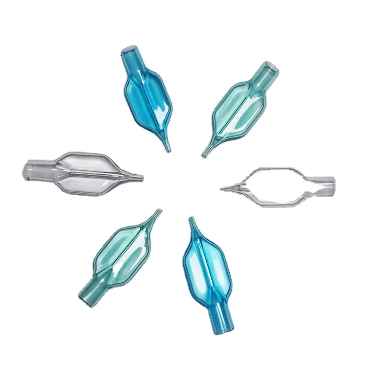 Technology Production White / Bule / Green Tracheostomy Tube Dipping Pilot Balloon Indicating Airbag