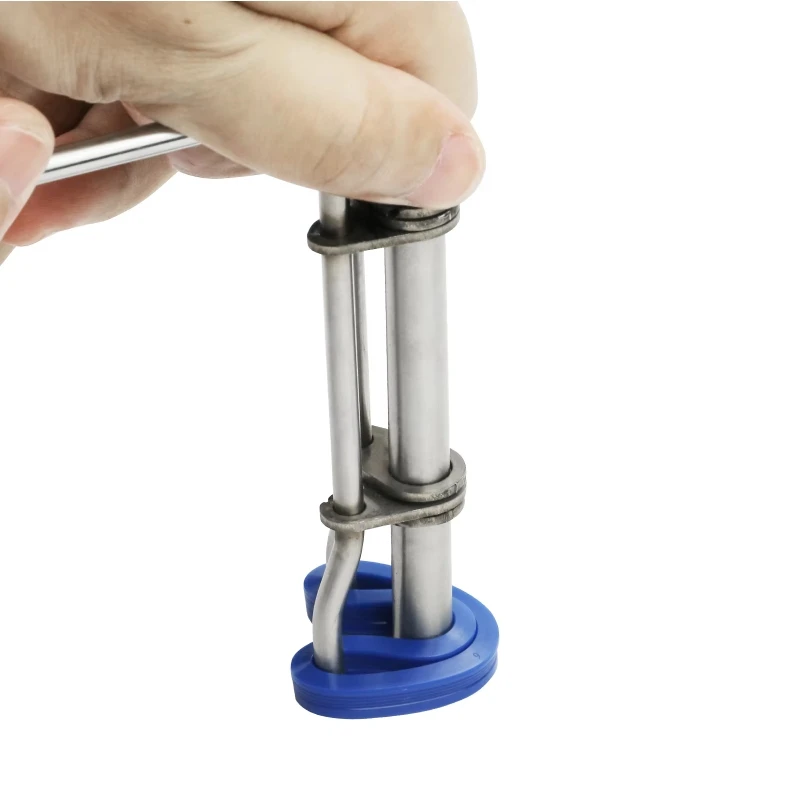 S/M/L 3pc Hydraulic Cylinder Piston Rod Seal U-cup Install Tool with Rubber Protection Handle Seal Installer Kit for Amazon