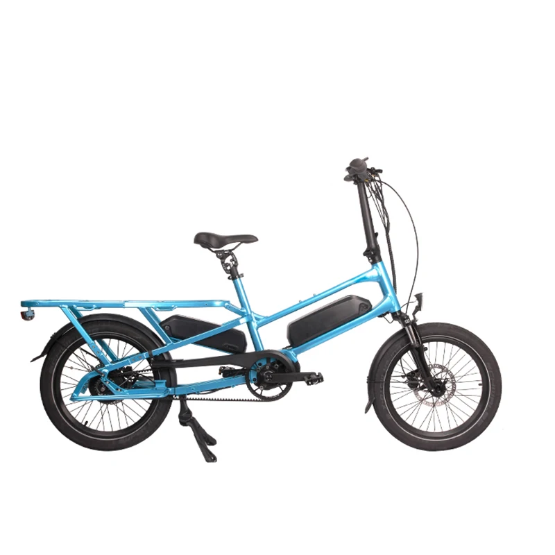 Powerful long tail cargo bike electric bike 1000w dual battery fat bike electric cycle