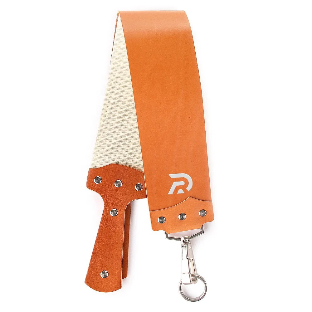 Prestige Razor 2908 Barber Straight Shaving Razor Strop Leather Strop Sharpening Straight Razor for Beard Premium Quality