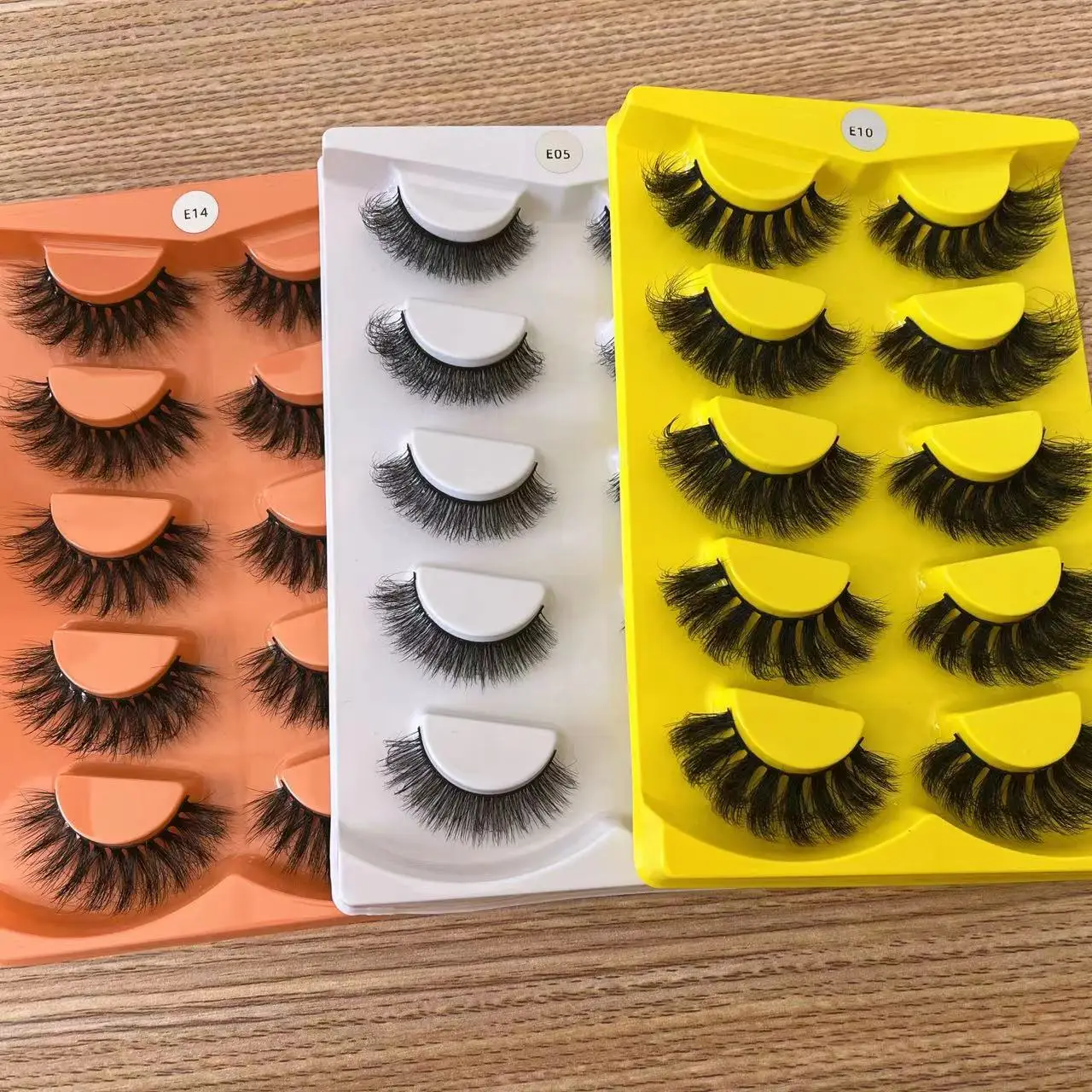 2023 Hongjun Customized Wholesale Cheap Price Fluffy False Eyelashes Natural Lashes Bulk Mink Eyelash Extension Mink Lashes