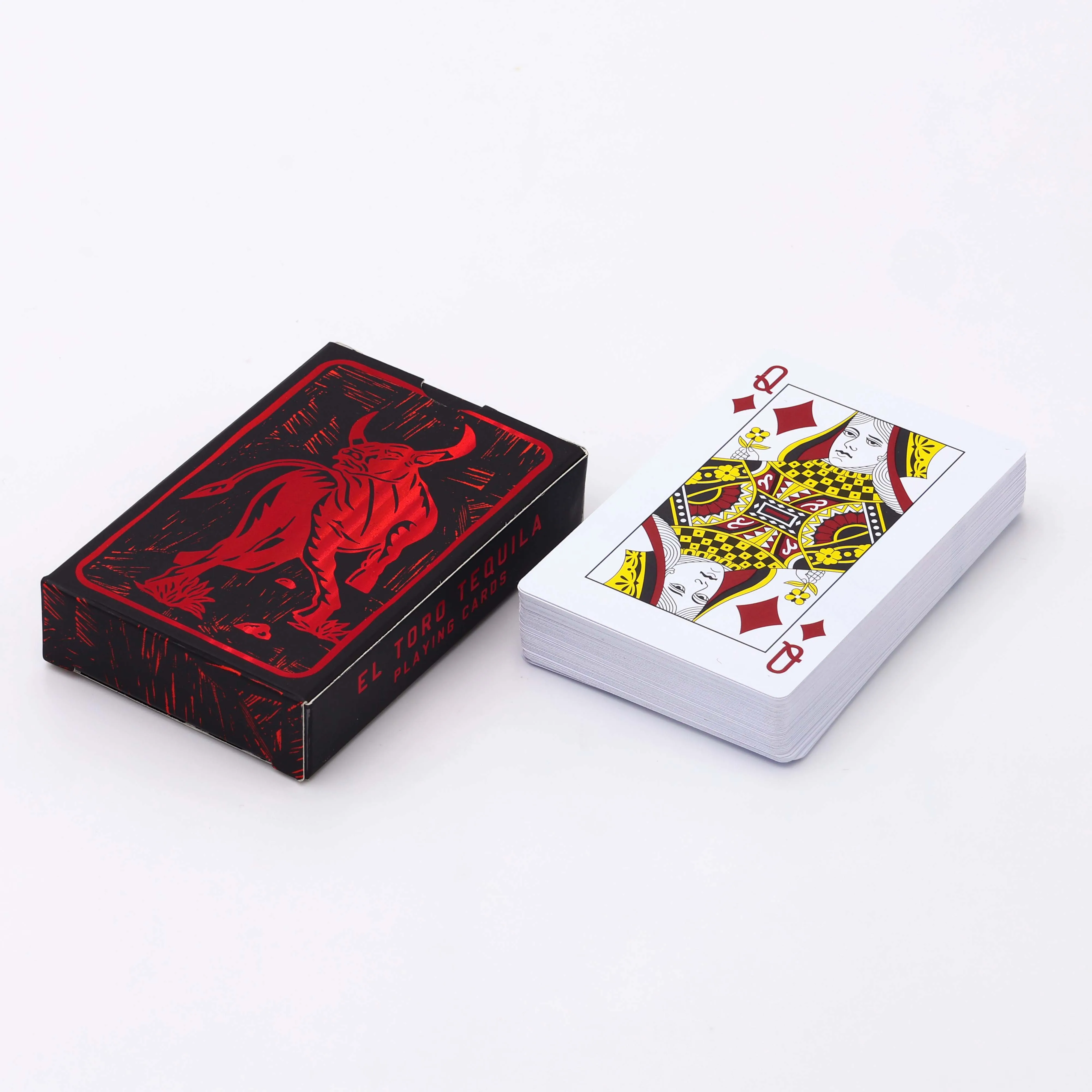 Customized LOGO cards Personalized Photo Playing Cards with packaging box