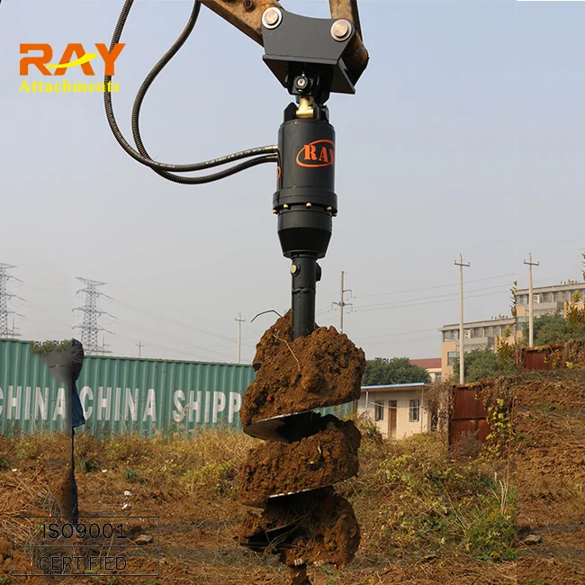 High Quality REA Auger Tree Planting Digging Machines Ground Hole Drill Earth Auger