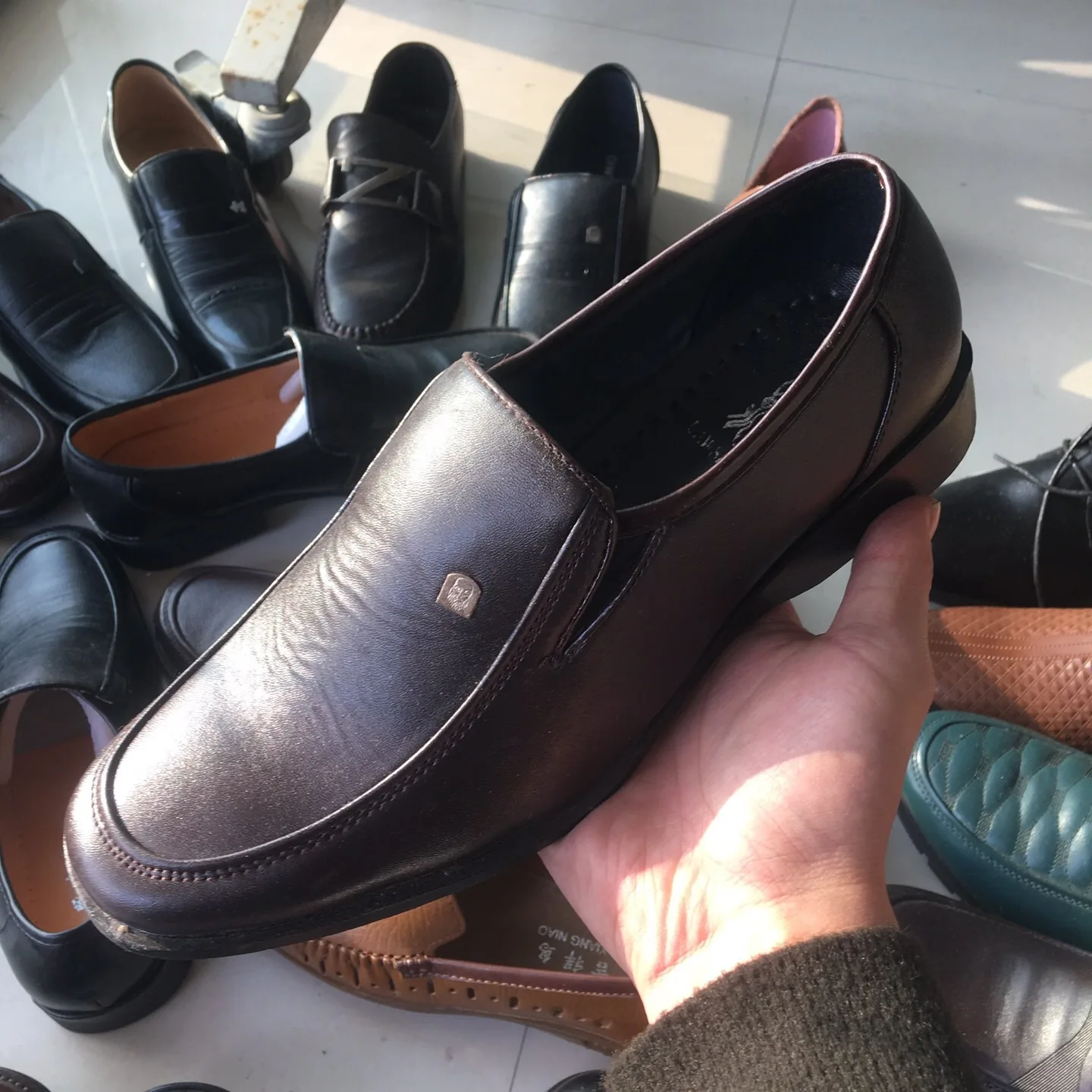 2021 Good Quality Chinese Factory Manufacturer Direct Supply Men Black Casual Leather Boot Shoes