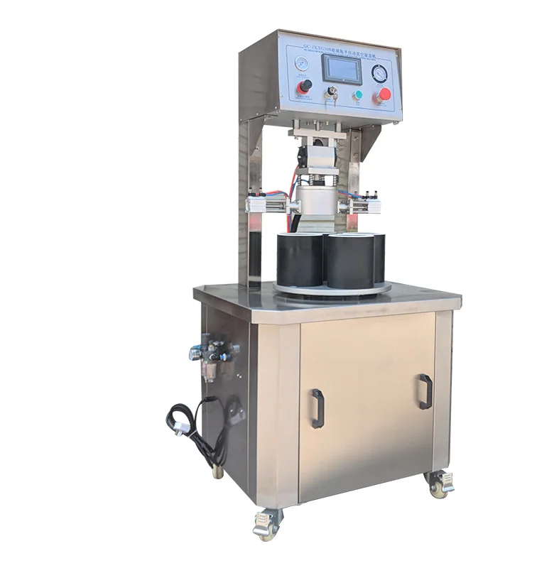 Jar вакуумные укупорки/запайки/герметик машина для стеклянной бутылки