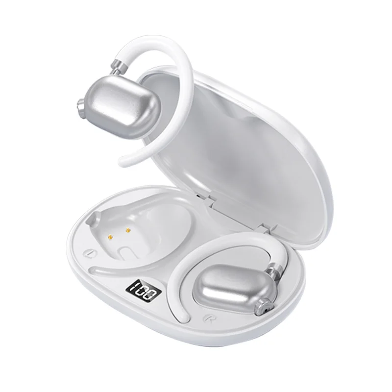 BT5.4 Ultra Low Latency IPX5 Waterproof Open Ear Design OWS Open BT Headset