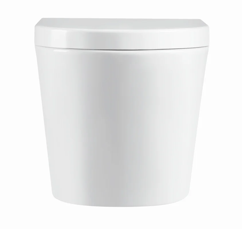 Oem Wall Mounted Bathroom White Toilet Bowl One Piece Sanitary Ware Bathroom Wc Water Closet Toilets