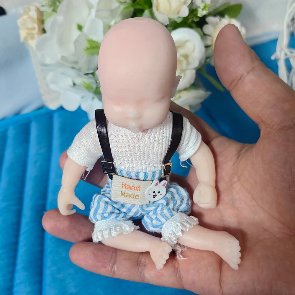 Factory low price super mini reborn silicone doll cute gift for kids carry with you mini doll reborn dolls