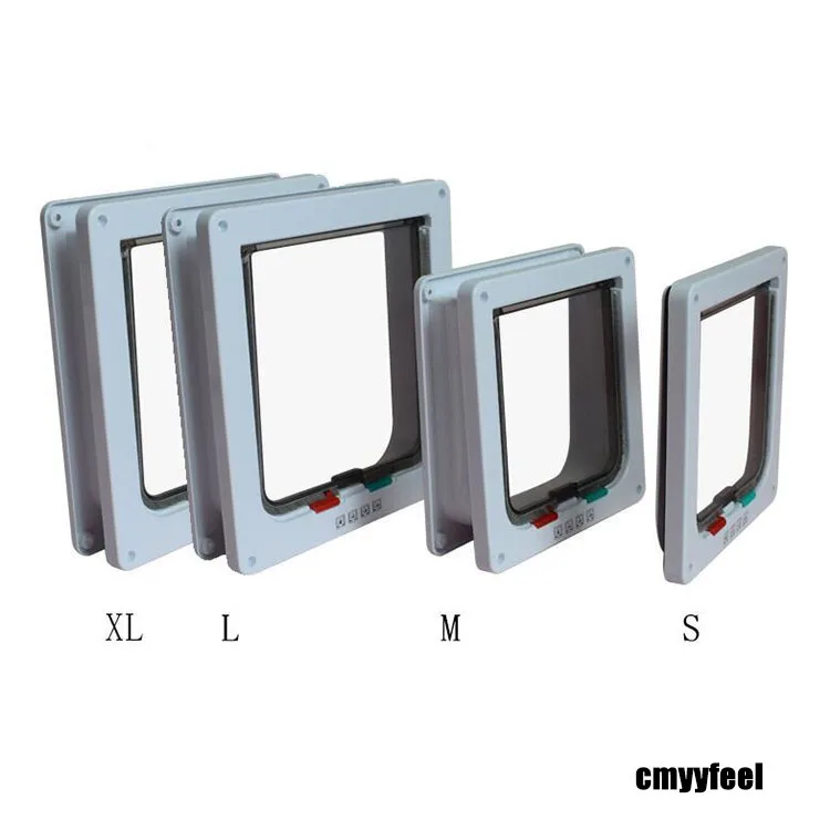 Pet supplies pet door can control direction cat door opening dog door opening pet cat door