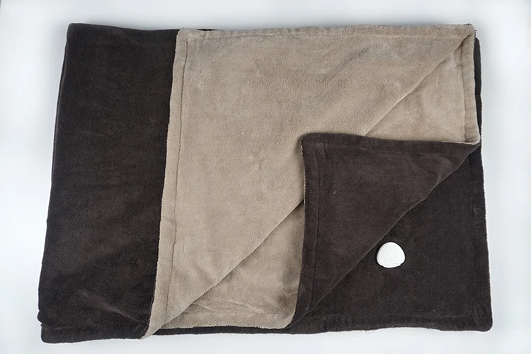 220V, 160*120CM, 100% Polyester Adjustable Temperature Control Electric Heating Quilt Blanket for Body King Size