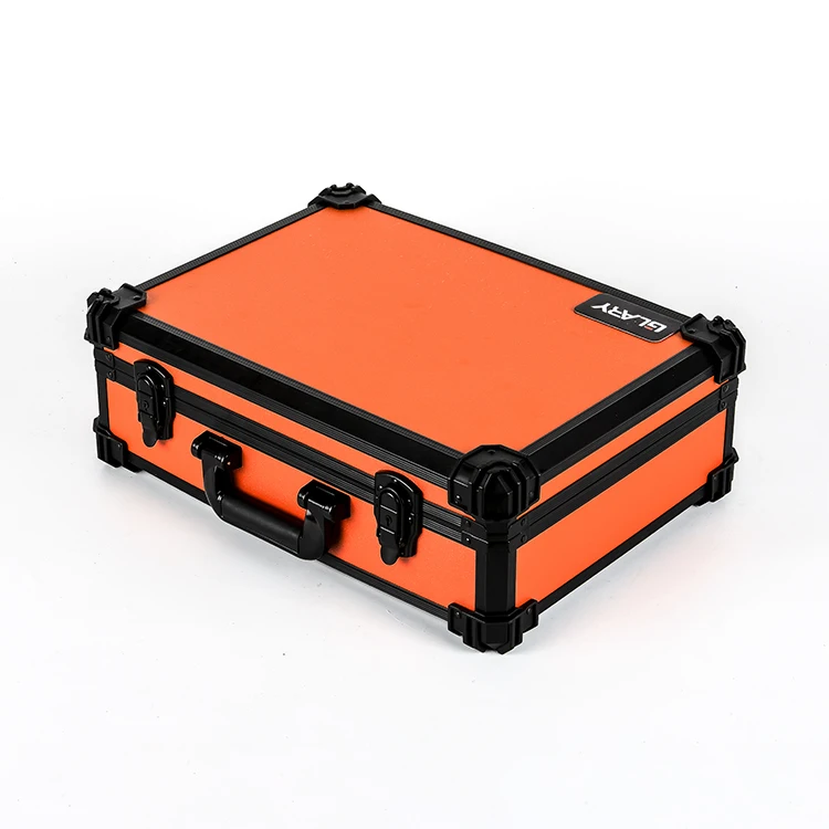 GLARY professional hand tool case box aluminum tool storage case portable abs tool box hard case box for multi-purpose usage