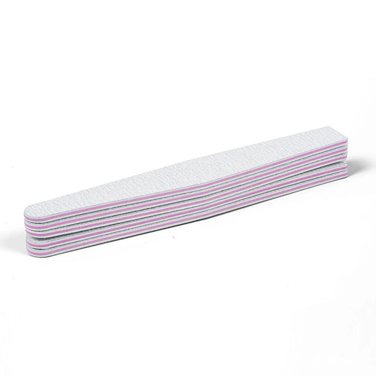 Professional Custom Logo Manicure Buffer Nail File Sandpaper Lime Polishing Equipment with Printing for Nail Art