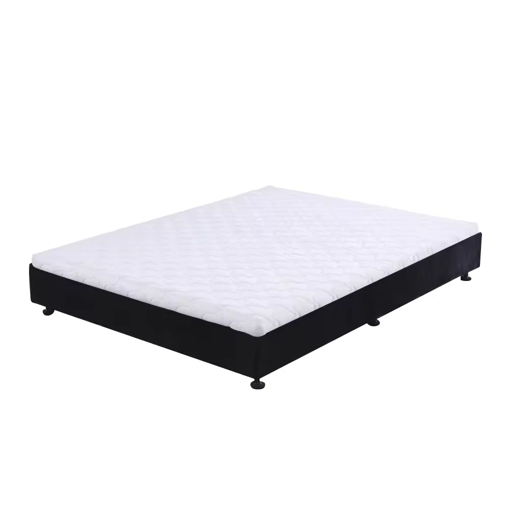 Custom Temperature Regulation Negative Ion Natural Latex Mattress Topper Cooling Memory Foam Mattress Pad with Zipper Cover