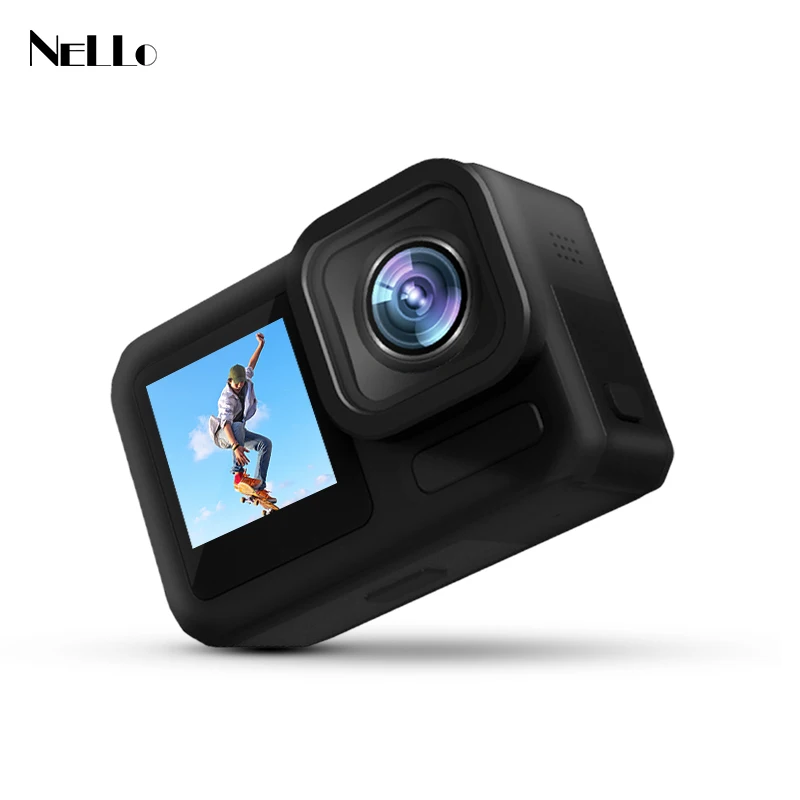 Nello New Arrival 8k Action Camera 8k 15fps Ambarella H22 Chipset Go Pro Action TP Action & Sports Camera