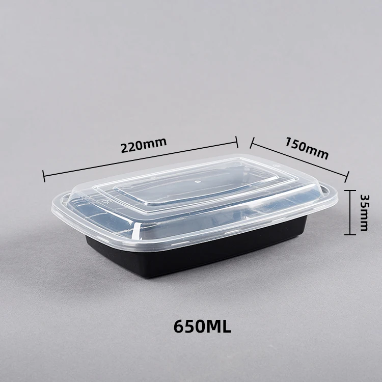 Food grade restaurant meal prep takeout delivery food containers disposable biodegradable takeaway bento box