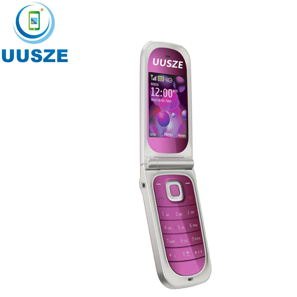 Arabic CellPhone Russian Flip Mobile Phone Fit for Nokia 7020 3710Fold 6060 2760 6101 7070 7370 7373 105 106 3310 6300 6230 8210