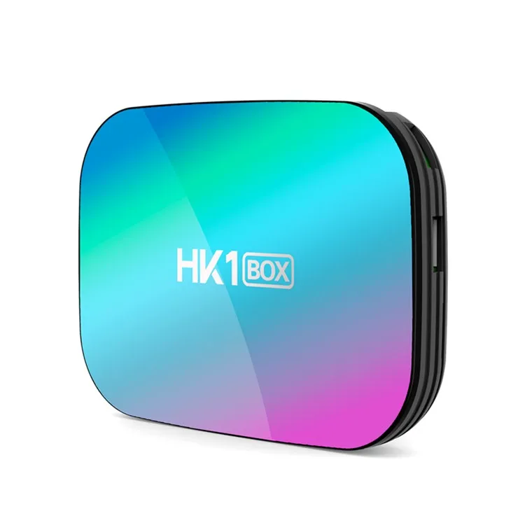  Android 9 0 TV Box HK1 коробка 4 Гб оперативной памяти 32 ГБ ROM S905X3 64-разрядный четырехъядерный 2 4G/5G двухдиапазонный Wi-Fi Smart BOX 3D HD 8K 4K