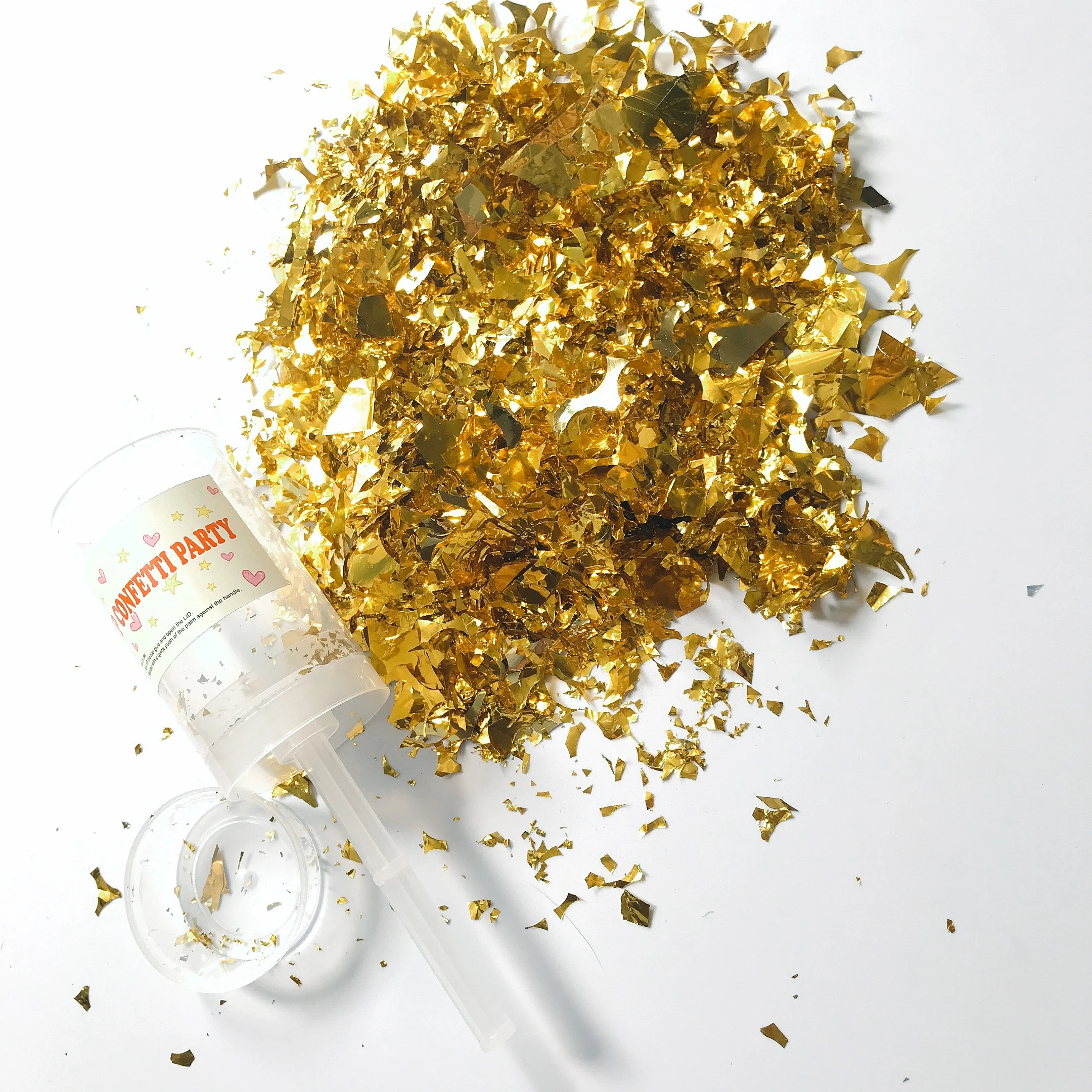 Children 17Cm Biodegradable Party Push Pop Confetti Poppers