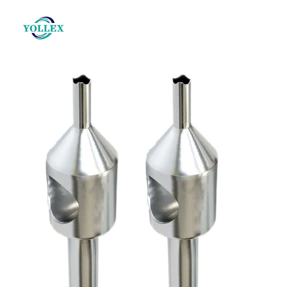 YOLLEX Hair Sawtooth transplant Instruments 0.8 0.9 1.0 FUE Punch for Hair Follicle Extraction Serrated Head