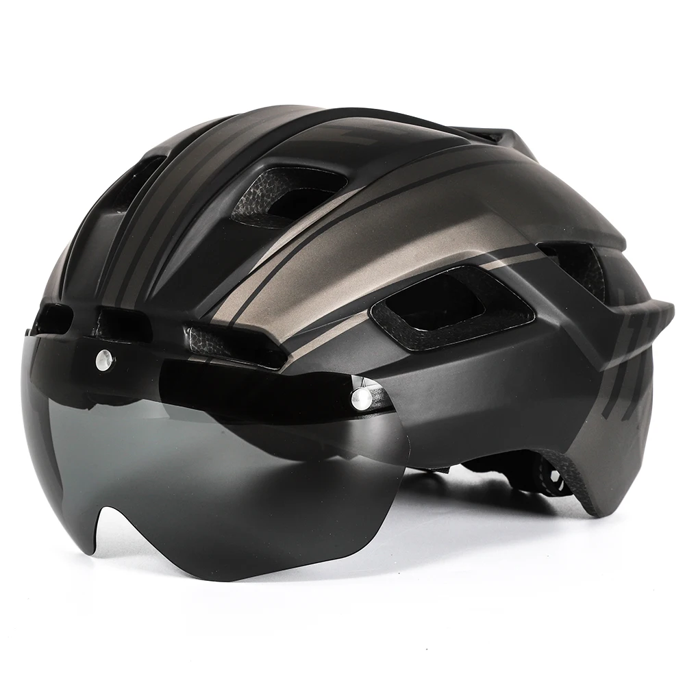 Adults Bicycle Helmets Casque De bicicleta Detachable Magnetic Goggles Rollerblading Skateboard Cycling Adult Bike Helmet