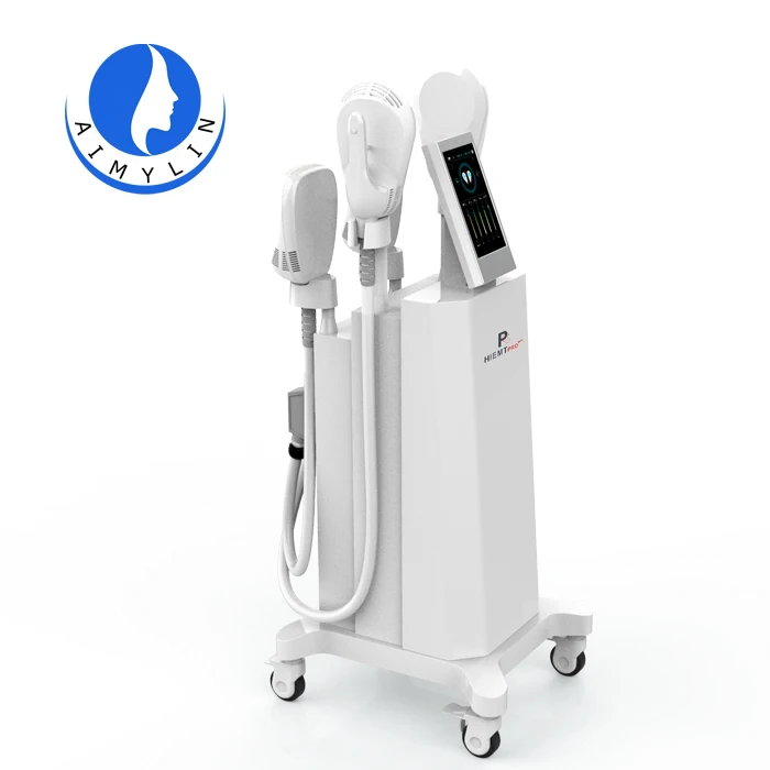 7 tesla hiemt pro max cellulite loss 4 paddles EMS hiemt slimming equipment