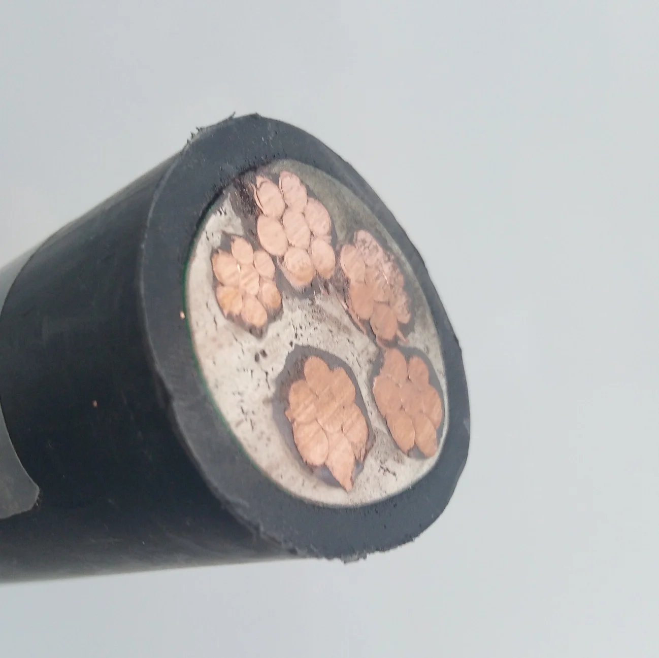  4 ядра 10 кабель 0 6 1kv высокое качество Кабель витая пара Бронированный для медного кабеля
