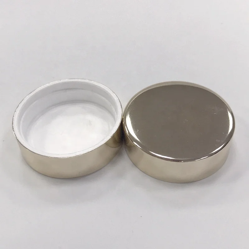Aluminum Plastic Smooth Side 38/400 45/400 53/400 Threaded Caps Metal Jar Lids