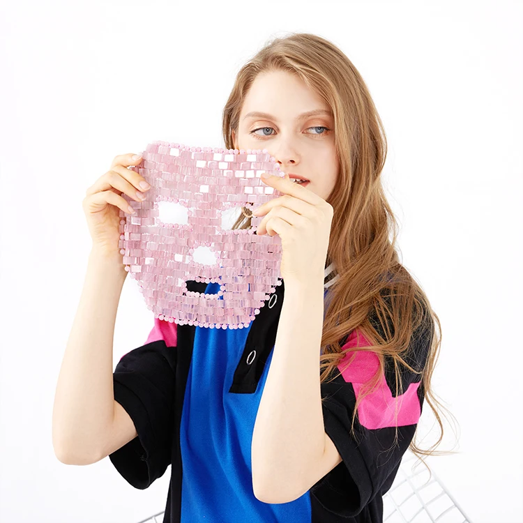 Hot sale jade facial korean Rose Quartz Mask for skin care