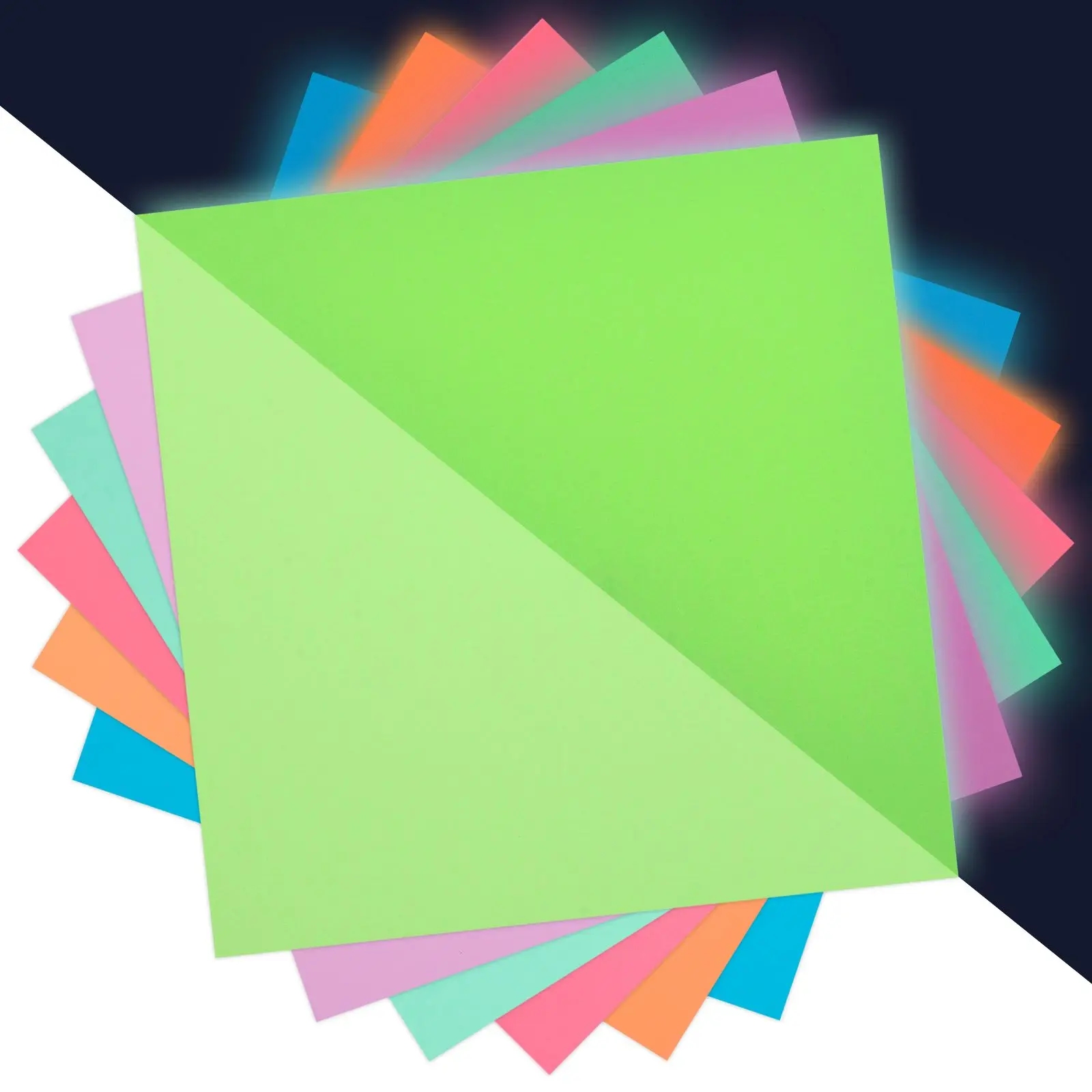 high quality PET photoluminescent sheet vinyl film wall paper acrylic glow in the dark luminous self adhesive roll sticker