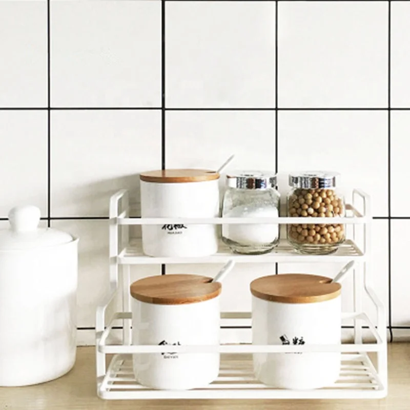 Kitchen multifunctional storage metal rack pot rack kitchen wholesale